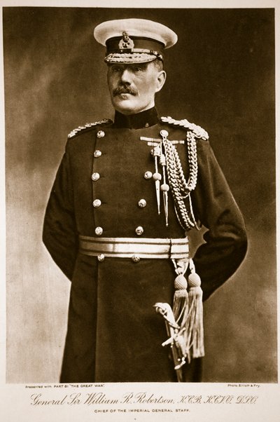 General Sir William R. Robertson by Elliott und Fry Studio